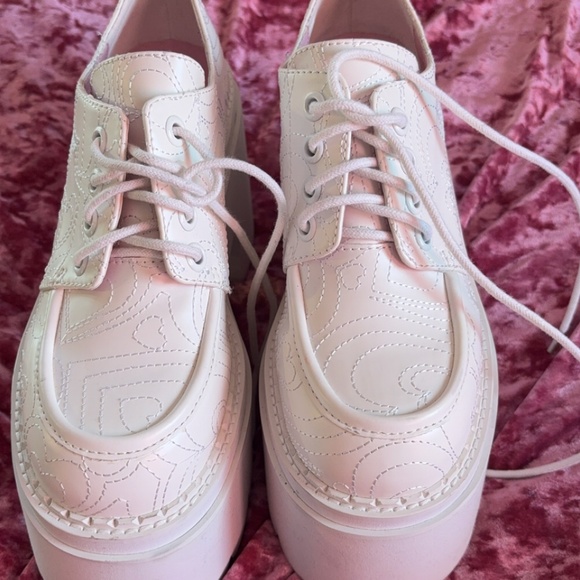 Sold Out Sugar Thrills GLAMOUR CIRCLE PLATFORM OXFORDS - Picture 1 of 5